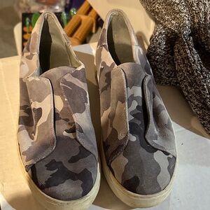 J/SLIDES Camouflage Slip-On Sneakers